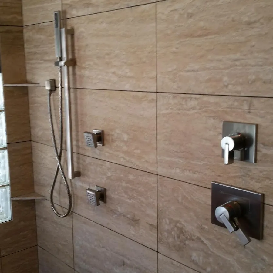 Shower fixture installation for Gas Line Repair in South Run